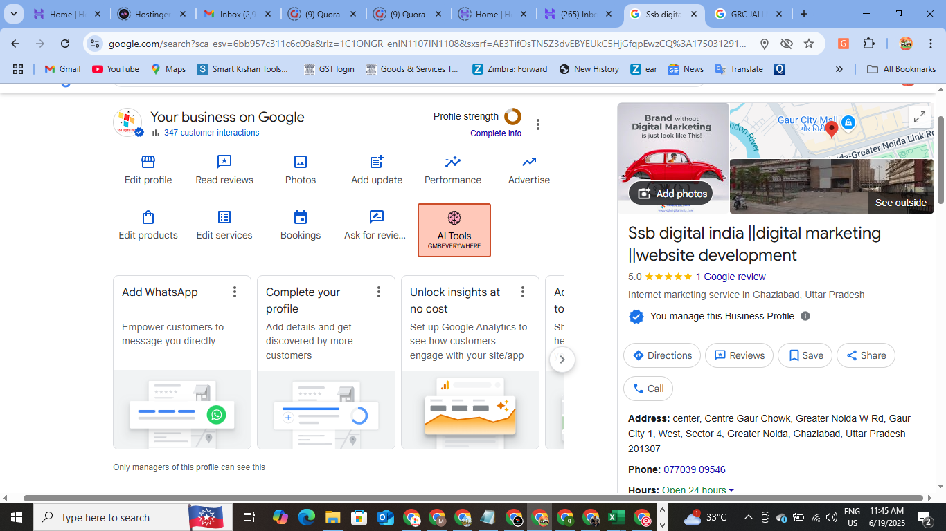 GMB SEO Expert in Ghaziabad – Rank in Top 3 on Google Maps