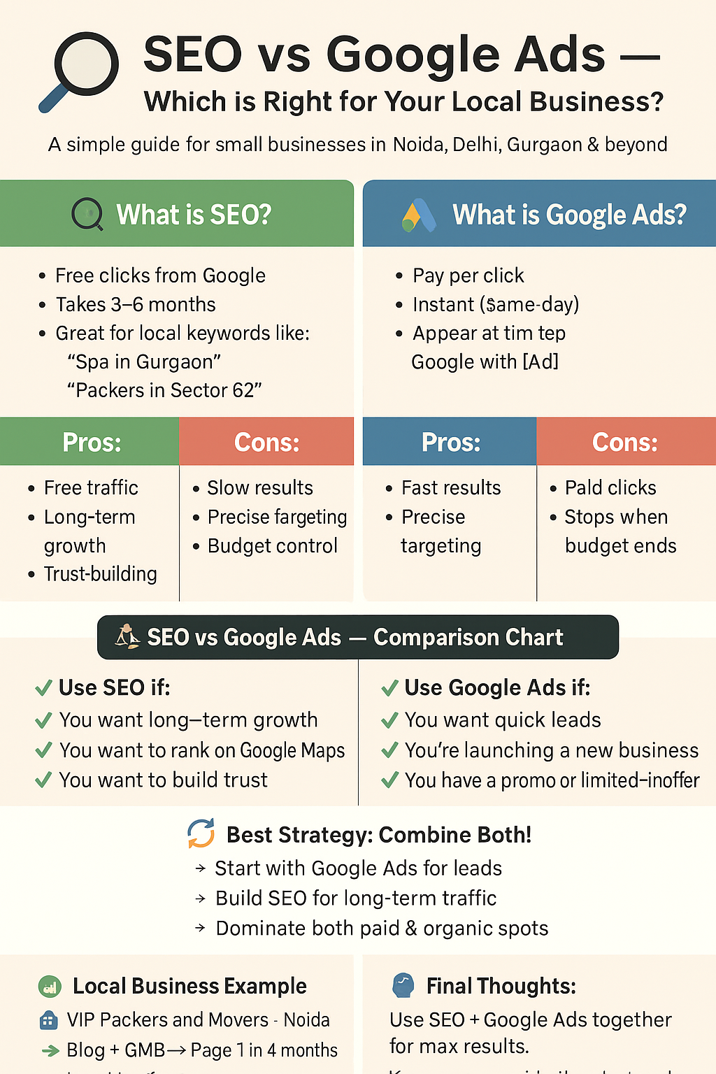 Google Ads vs SEO – Which One Is Right for You?