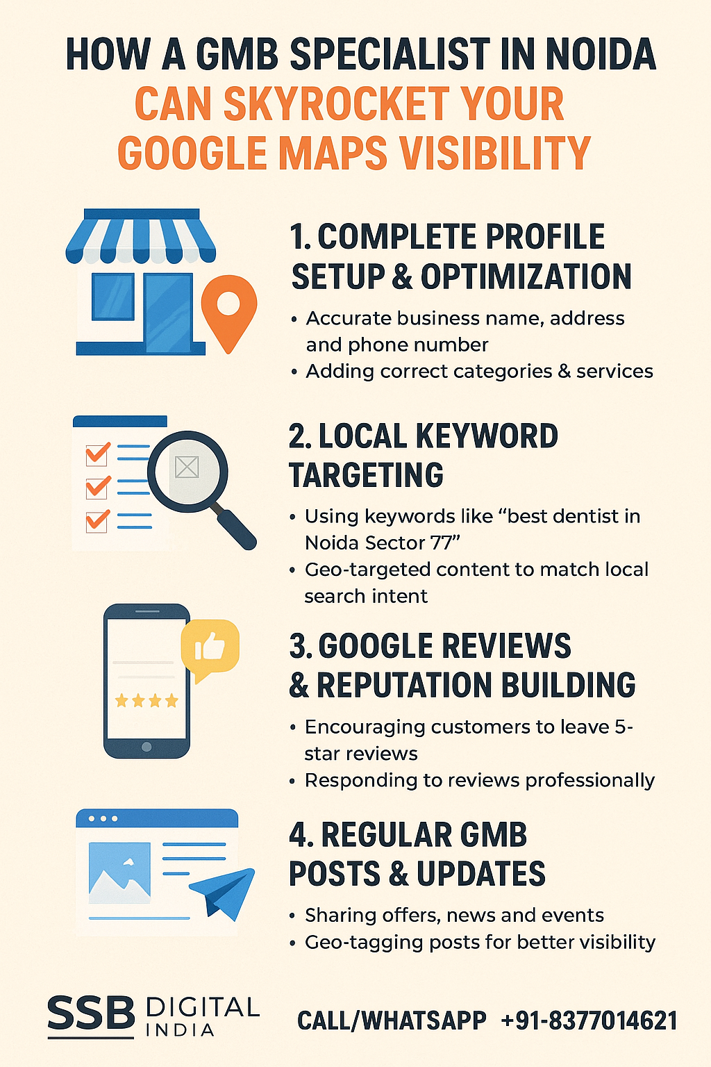 How a GMB Specialist in Noida Can Skyrocket Your Google Maps Visibility||Near me||