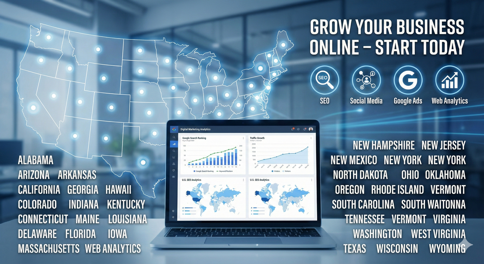 Best Digital Marketing Services in Every USA City – Find a Digital Marketing Agency Near You”