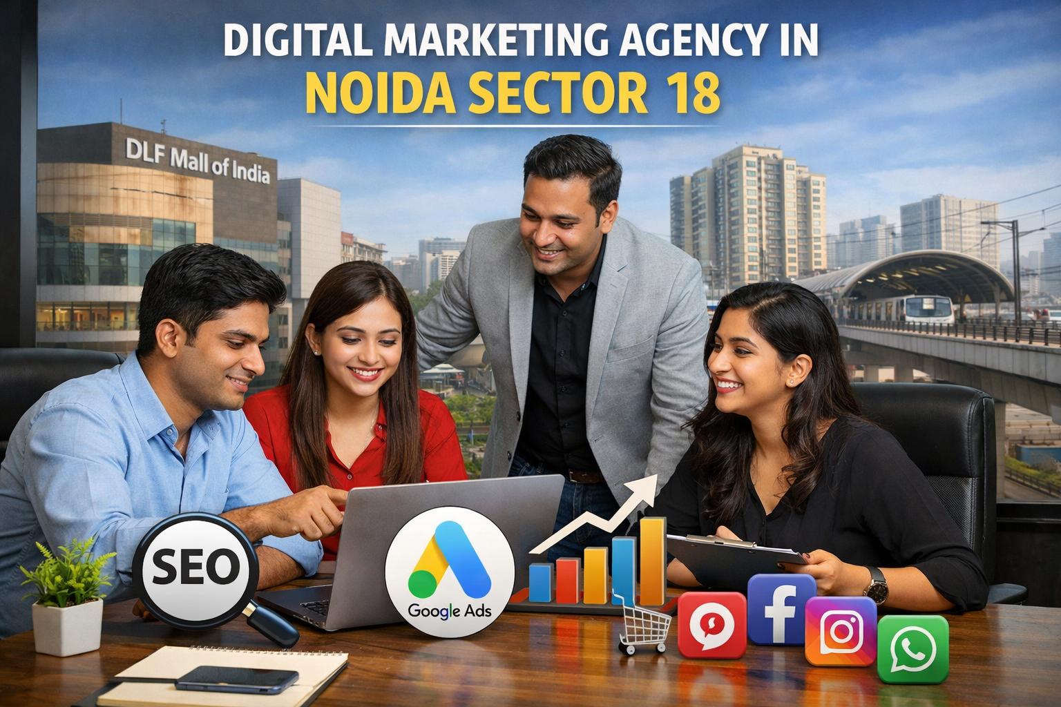 Digital Marketing Agency in Noida Sector 18 – Complete Growth Guide for Local Businesses
