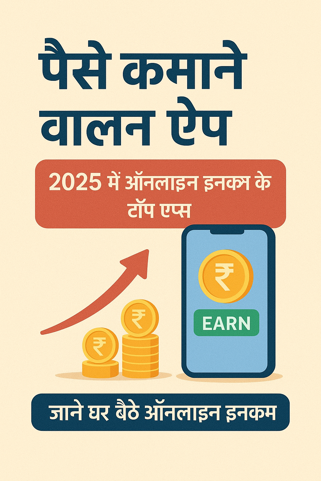Paise Kamane Wala App | पैसे कमाने वाला ऐप 2025 में ऑनलाइन इनकम के टॉप ऐप्स