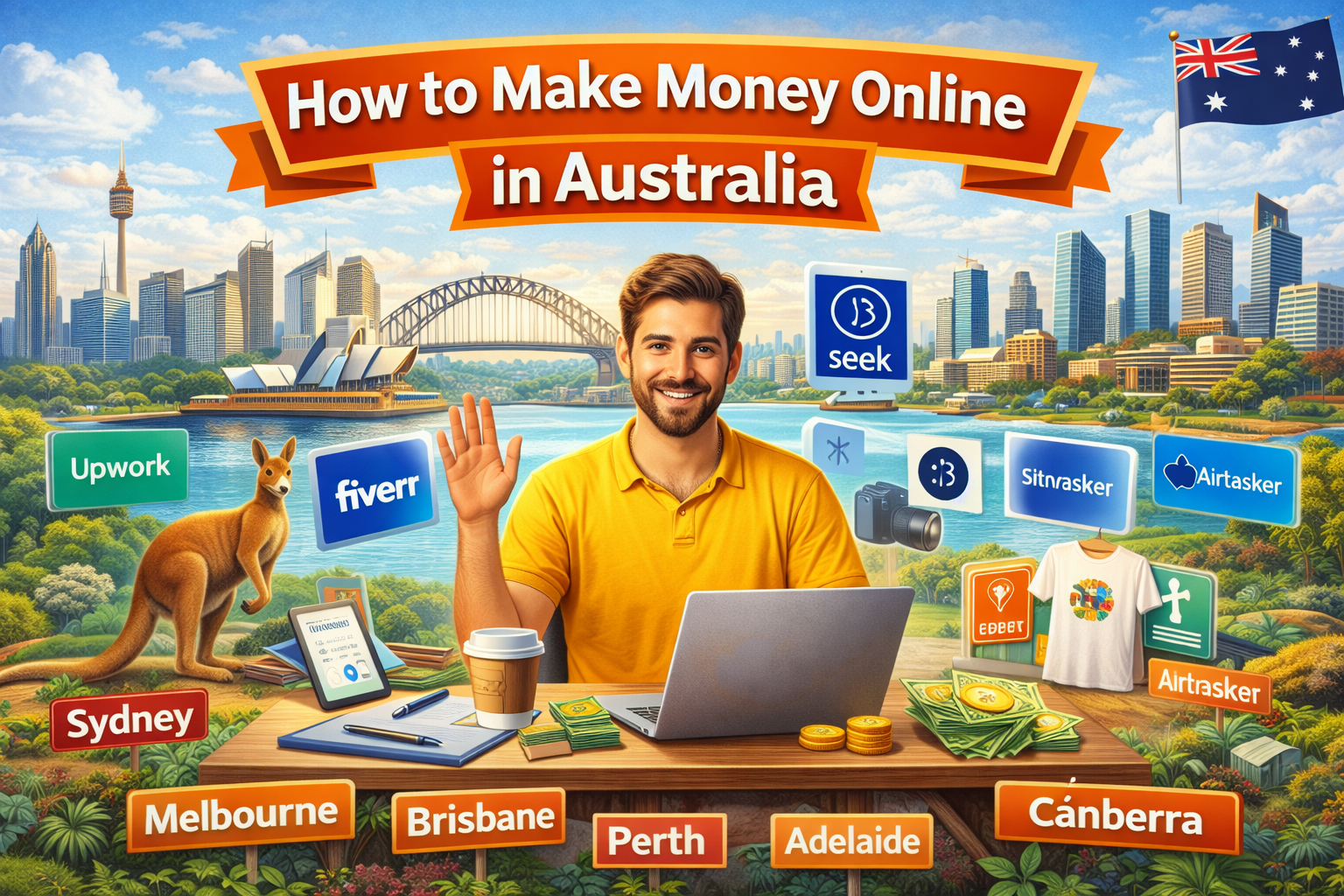 How to Make Money Online in Australia – 35 Legit Ways (2026 Guide)