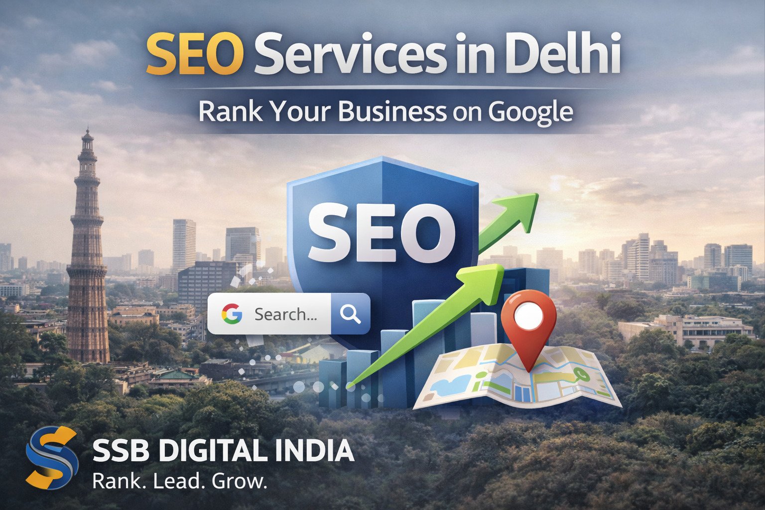 SEO Services in Delhi: Business Ko Google Page 1 Tak Kaise Le Jaayein?