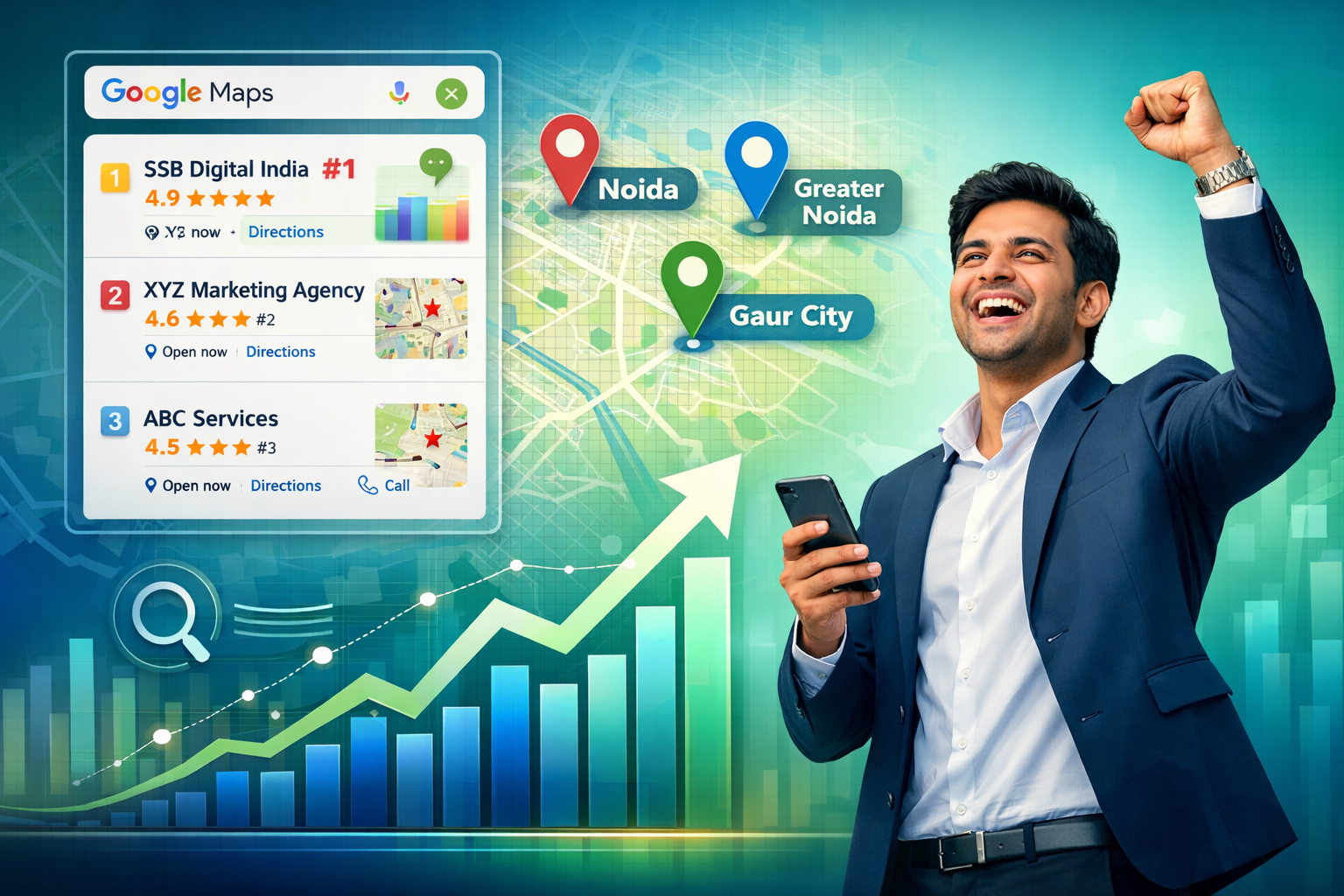 GMB Expert in Noida: Complete Guide to Rank Your Business #1 on Google Maps (2026)