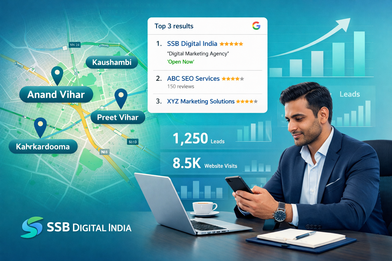 Digital Marketing Agency in Anand Vihar: Advanced Local SEO Guide to Rank Your Business on Google