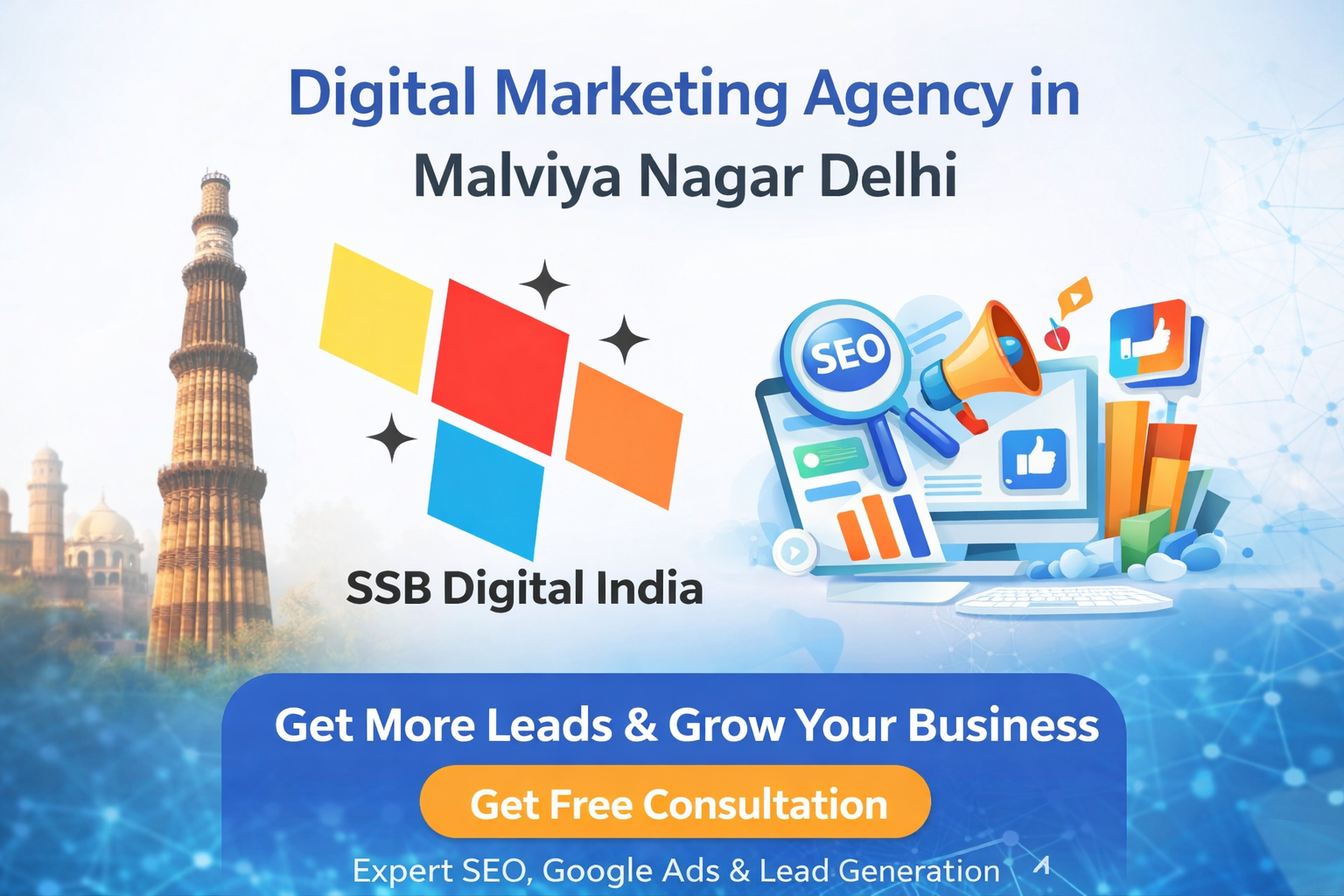 Digital Marketing Agency in Malviya Nagar – High-Performance Marketing for Serious Business Growth